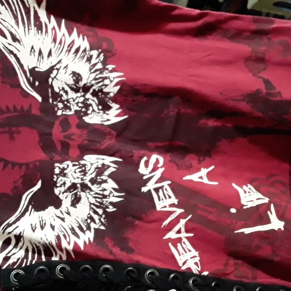 Rare vintage Lip Service Heavens a lie corset tank top XS - Picture 2 of 5